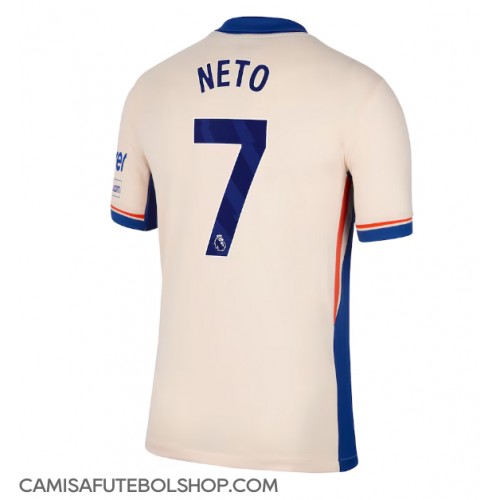 Camisa de time de futebol Chelsea Pedro Neto #7 Replicas 2º Equipamento 2024-25 Manga Curta